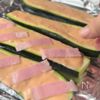 【ズッキーニピザ】人気の焼くまで3分シリーズ♪の工程2