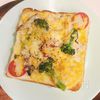 厚切り食パンで♪さばとブロッコリーのチーズオープンサンドの工程4