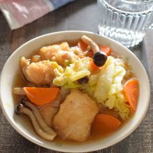 鶏胸肉のとろとろ野菜煮込み