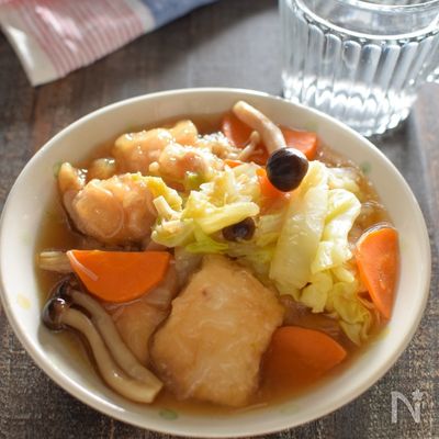 鶏胸肉のとろとろ野菜煮込み
