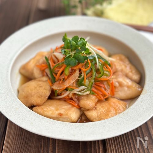 暑い日にぴったり!【鶏むね肉の南蛮漬け】