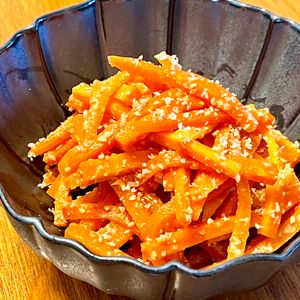 michuの作ってみた!投稿(＼レンジで２分30秒／ごま味噌にんじん)