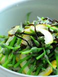 ミズのコブの昆布レモン漬け