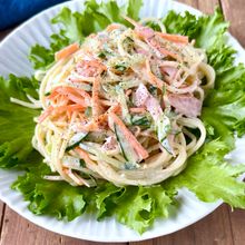 もうくっつかない!スパゲティサラダ