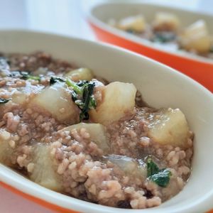あいりん♡の作ってみた!投稿(材料入れて煮るだけ♪『とろとろ大根の甘辛♡中華そぼろあん』)