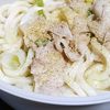 猫の作ってみた!投稿(レンジで簡単ネギ塩豚うどん)