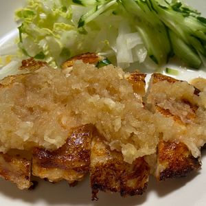 山子の作ってみた!投稿(ザクザク！おろしチキン竜田)