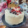【豆腐カステラのベリーケーキ】節約/ヘルシー