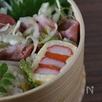 サラダスティック入り卵焼き