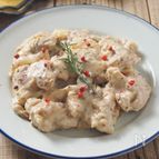 【米粉で失敗知らず！】とろっと濃厚なチキンマスタードクリーム