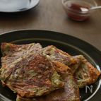 米粉で作る♪新じゃが青のりチーズガレット