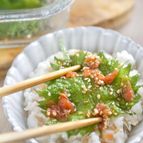 甘酸っぱくて美味しい！梅みりんのやみつき大葉