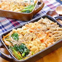 やみつき!魚が好きになる♡『ほぐし鮭の和風ビビンバ』