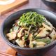 お手軽レンチン！レンコンと青じその梅肉塩昆布和え