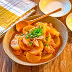 下味冷凍5分☆【ヤンニョム風鶏大根】