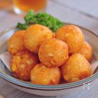 食感が楽しい！とうもろこしチーズポテト