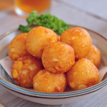 食感が楽しい！とうもろこしチーズポテト