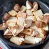 カリッと香ばしい！厚揚げと椎茸の和風ハニーマスタード炒めの工程3