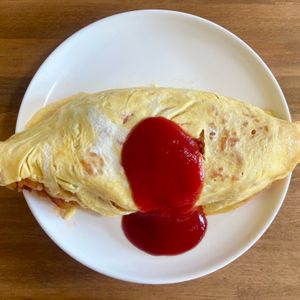 ゆかりの作ってみた!投稿(簡単ふわふわ！オムライス基本のレシピ)