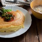 モンサンミッシェル風オムレツ