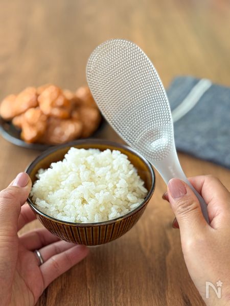 ご飯がくっつかない極しゃもじ 