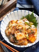 ぶりの甘辛揚げ〜ネギごまソース〜【#作り置き #揚げない】