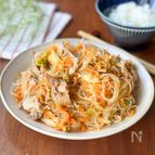 10分で完成！重ねて放置するだけ「白菜チャプチェ」