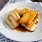 くたくたネギも味しみしみ♪メカジキと長ネギの照り煮