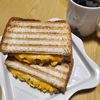 ナムディの作ってみた!投稿(コーンチーズのとろ~りホットサンド)
