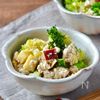 レンジで！【ブロッコリーとさつまいもの白和え】