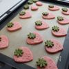 【卵・小麦不使用】サクほろ♪米粉のいちご練乳クッキーの工程7