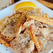 【豚バラたけのこのガーリック塩炒め】ガツンとうまい！白飯必須