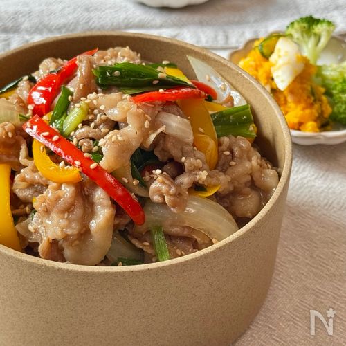 10分で完成!【豚プルコギ丼】
