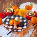 フライパンで出来ちゃう☆オレンジのクレームブリュレ