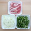 【下味冷凍】豚肉とピーマンの焼肉炒めの下準備