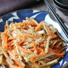 焼肉のたれで子供も喜ぶ！コク旨きんぴらトロリンチーズ