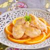 やわらかエビマヨのオレンジ風味【箸ですっと切れる】（介護食）