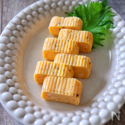 ［だし巻き玉子］簡単！綺麗！食材ひとつのシンプル料理