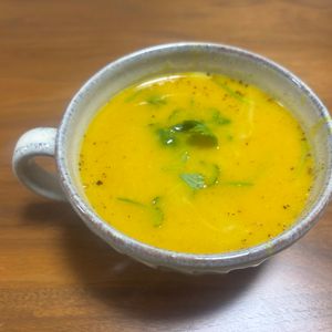 こむぎの作ってみた!投稿(レンズ豆とにんじんのポタージュ)