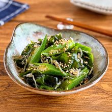 さっぱり食べたい日に♪【オクラとわかめのじゃこ和え】