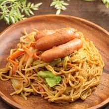 簡単!ウインナーのカレー焼きそば