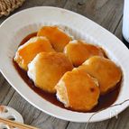 食材1つ！おやつにも【みたらしあんの米粉大根もち】