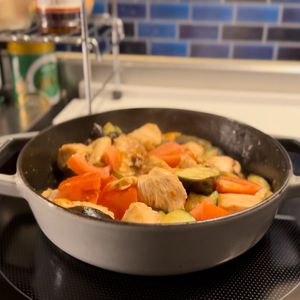 funinmans_mesiの作ってみた!投稿(【鶏むね肉と彩り野菜の香味だれ】体が喜ぶ♪ポン酢で簡単おかず)