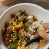 ウインナーの醤油マヨおかかおにぎりの工程3