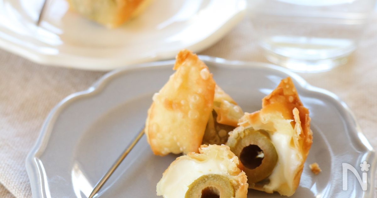 焼きクリームチーズワンタン レシピ