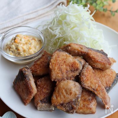 揚げない＊ぶりの竜田揚げ