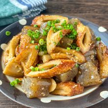 作り置きにも◎【こんにゃくとちくわの旨煮】