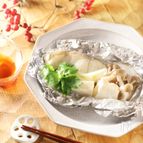ぽん酢で食べる✽タラのお手軽ホイル焼き✽フライパン10分