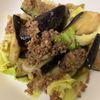 ミントミントの作ってみた!投稿(【ご飯がっつり】キャベツとなすのひき肉回鍋肉☆ワンパン速攻)