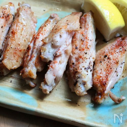 鶏手羽中のほったからしエスニックオーブン焼き